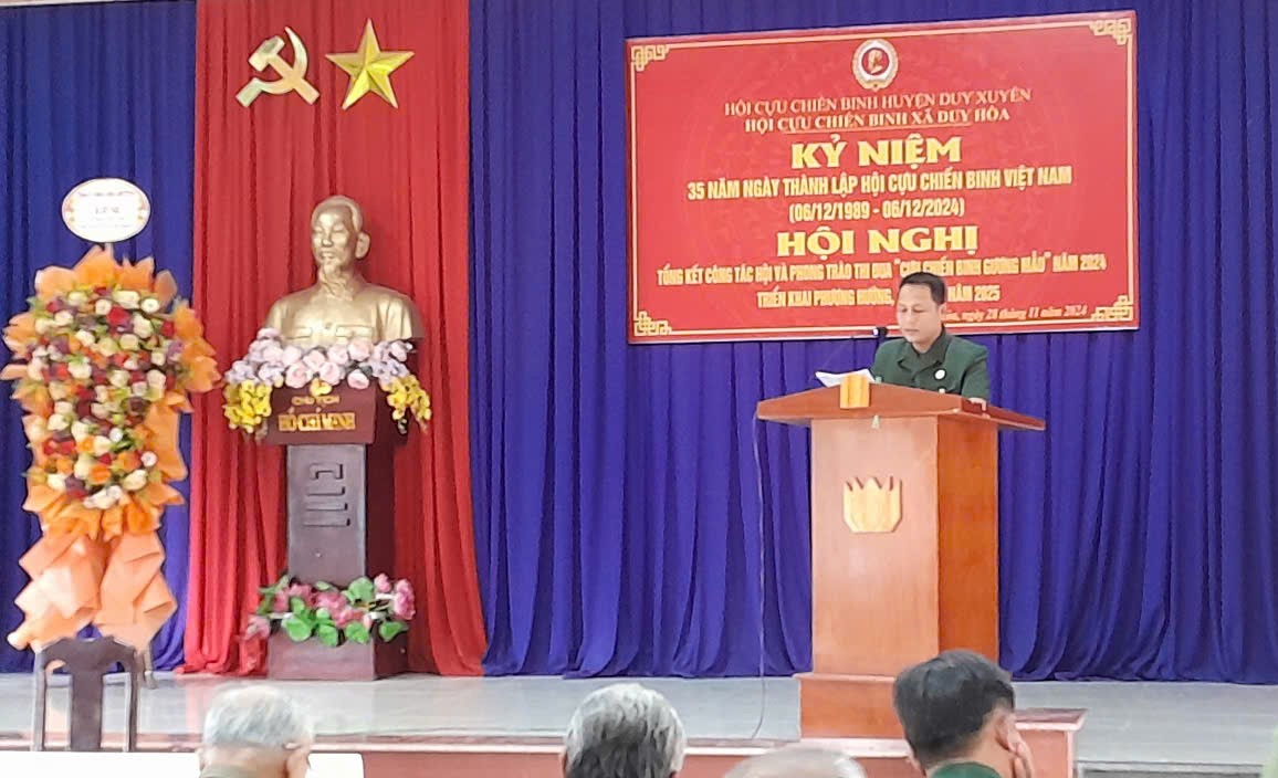 Hội Cựu chién binh kỷ niệm 35 năm ngày thành lập